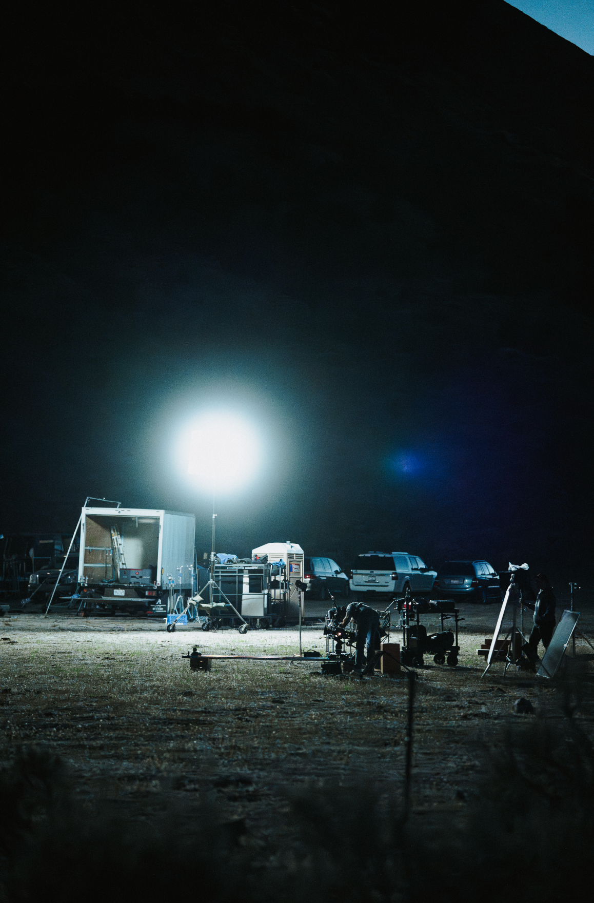 Capture Films night shoot on location